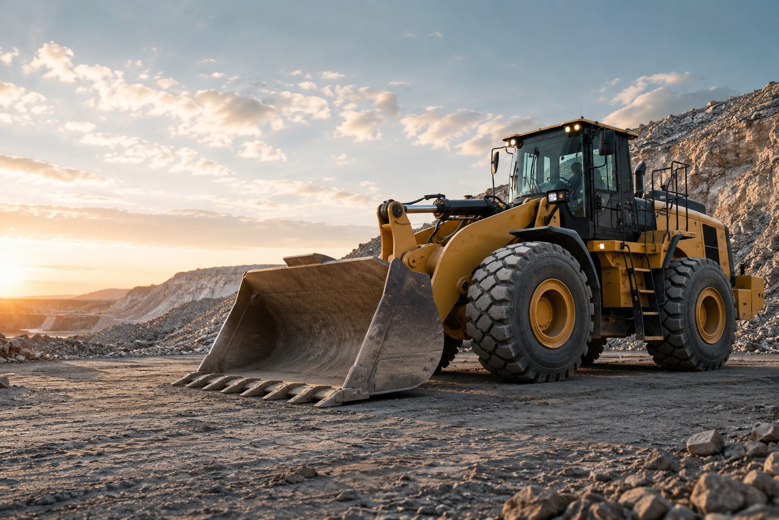 Heavy equipment available through Global Parts Intel