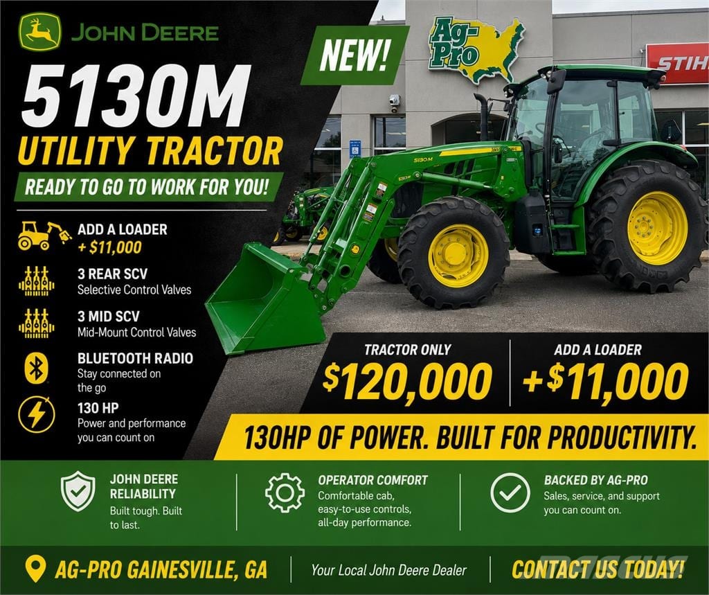 John Deere 5130M