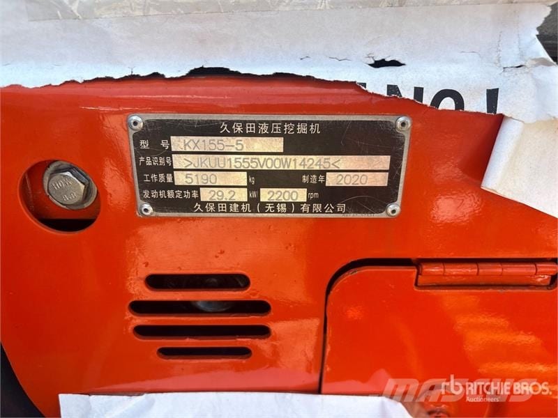 2020 Kubota KX155-5
